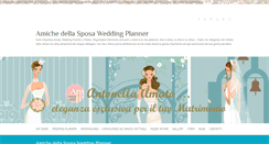 Desktop Screenshot of amichedellasposa.com